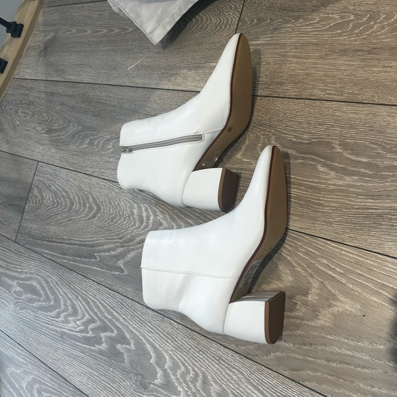 White Chinese Laundry Bootie - Picture 5 of 7